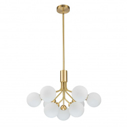 Подвесная люстра Belfast Bryson L-8130-6+3 BR GL