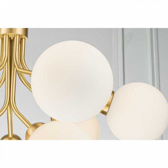 Подвесная люстра Belfast Bryson L-8130-6+3 BR GL