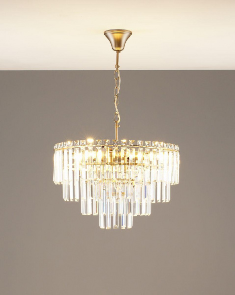 Подвесная люстра Moderli Crystal V10738-9P