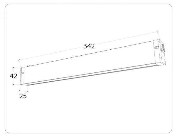 Трековый светодиодный светильник Ambrella Light Track System Magnetic 220V GL1271