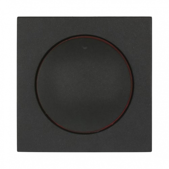 Накладка диммера LK Studio LK60 с подсветкой черный бархат 867208-1