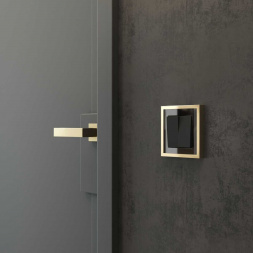 Рамка Werkel Baguette на 1 пост черный/латунь W0012852 4690389185779