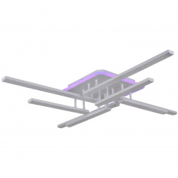 Потолочная светодиодная люстра Reluce 77138-0.3-4+4