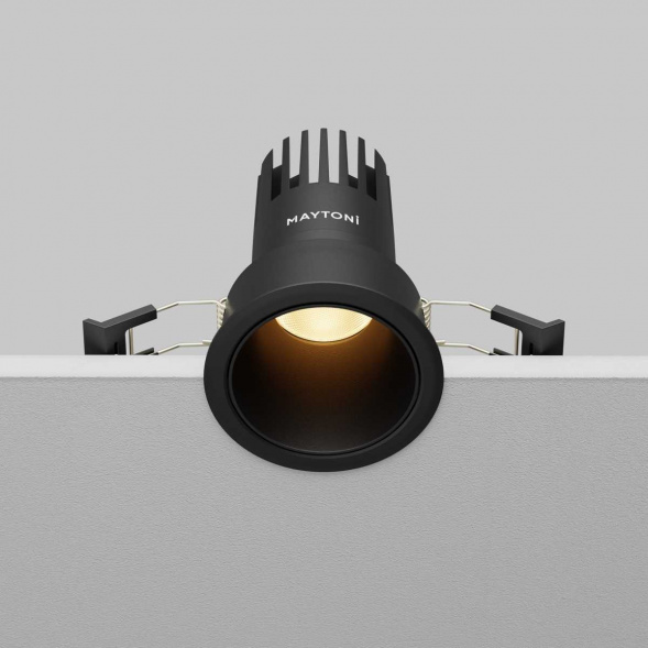 Встраиваемый светильник Maytoni Technical Dip DL116-10W-2.7K-B