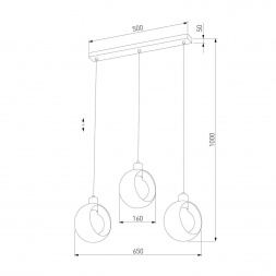 Подвесной светильник TK Lighting 2753 Cyklop