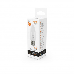 Лампа светодиодная Gauss E27 10W 3000K матовая 30210