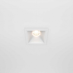 Встраиваемый светильник Maytoni Alfa LED DL043-01-10W3K-SQ-W