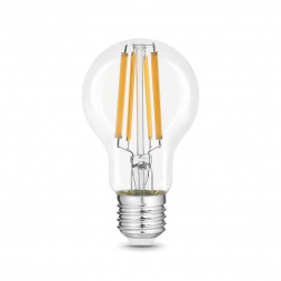 Лампа светодиодная филаментная Gauss E27 20W 4100K прозрачная 102902220