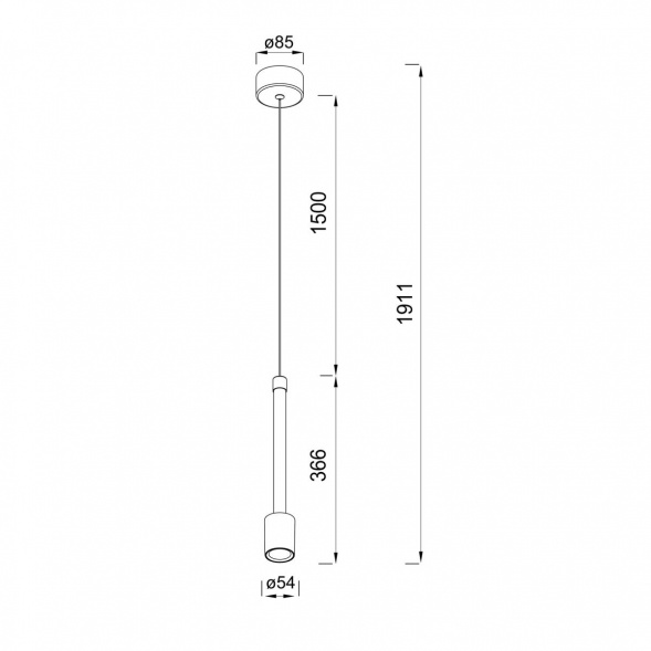 Подвесной светильник Mantra Fugaz 8948