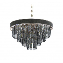 Подвесная люстра Lumina Deco Chici LDP 6002-500 R.GD+GY