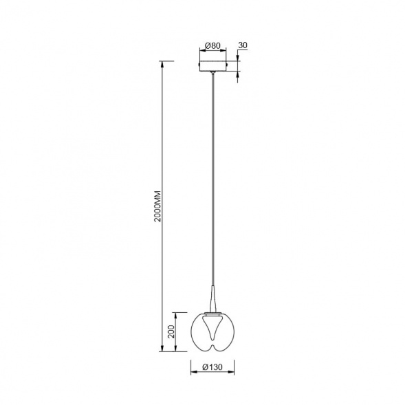 Подвесной светильник Mantra ANDROMEDA 9078