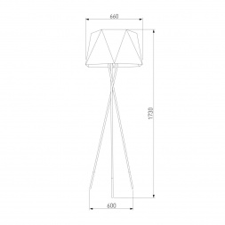 Торшер TK Lighting 3110 Ivo