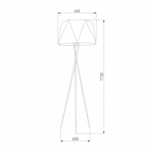 Торшер TK Lighting 3110 Ivo