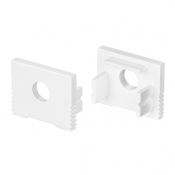 Заглушка Arlight SL-Slim-H13M White с отверстием 037538