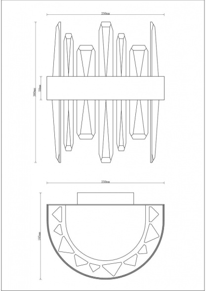 Настенный светодиодный светильник Moderli Emanuel V9081-WL