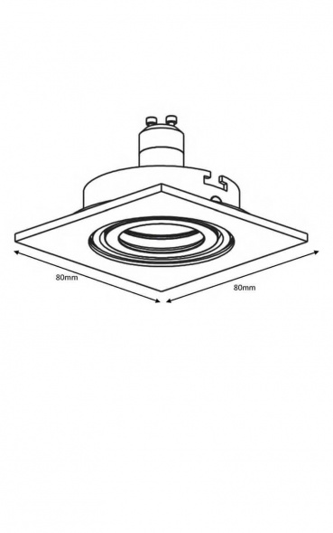 Встраиваемый светильник Lucide Focus 11002/05/36