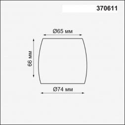 Плафон Novotech Konst Unit 370611