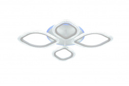 Потолочная светодиодная люстра Escada Bubble 10251/4LED BL