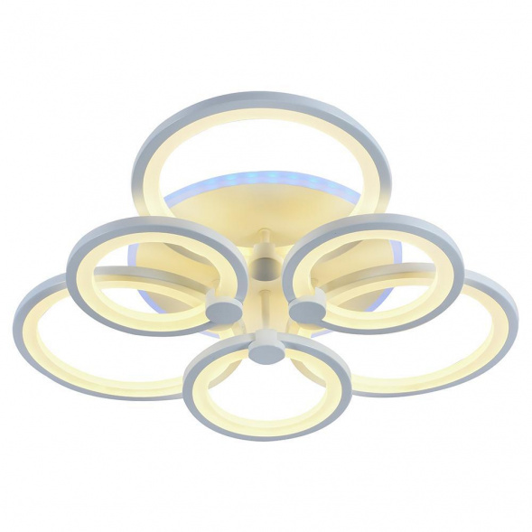 Потолочная светодиодная люстра Profit Light 8077/3+3 WHT