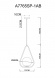 Подвесной светильник Arte Lamp Matisse A7765SP-1AB