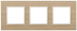 Рамка 3-постовая ЭРА Elegance 14-5303-11 Б0034582