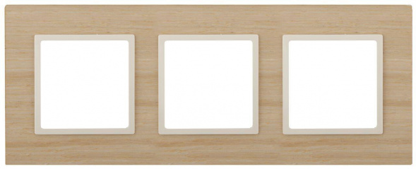 Рамка 3-постовая ЭРА Elegance 14-5303-11 Б0034582