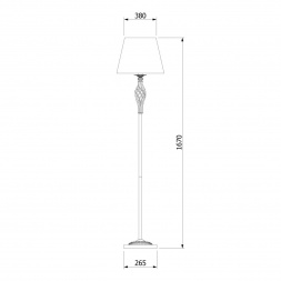 Торшер Eurosvet 01003/1 античная бронза