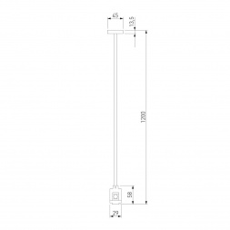 Набор для подвеса Elektrostandard Esthetic Magnetic 85155/00 a065439