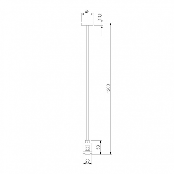 Набор для подвеса Elektrostandard Esthetic Magnetic 85155/00 a065439