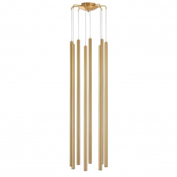 L8T747443 Люстра TUBO LED 40W 2560LM 25G ЗОЛОТО 4000K