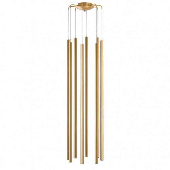 L8T747443 Люстра TUBO LED 40W 2560LM 25G ЗОЛОТО 4000K