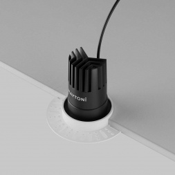 Встраиваемый светильник Maytoni Technical Dip DL119-10W-4K-TRS-B