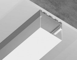 Профиль алюминиевый накладной/подвесной &quot;Profile System&quot; AMBRELLA LIGHT ILLUMINATION GP3070AL