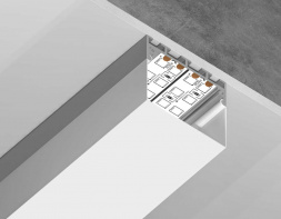 Профиль алюминиевый накладной/подвесной &quot;Profile System&quot; AMBRELLA LIGHT ILLUMINATION GP3070AL