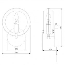 Бра Eurosvet Gallo 70121/1 белый