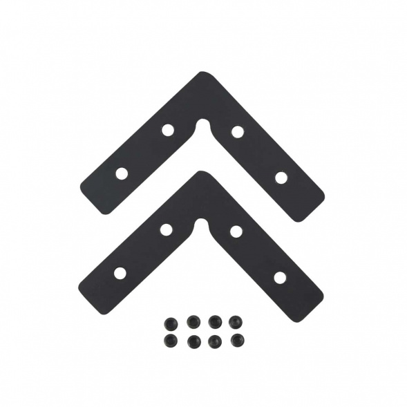 Комплект соединителей Crystal Lux верхних для встраиваемого магнитного трека в натяжной ПВХ потолок 2 шт. CLT 0.223 07