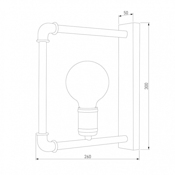 Бра TK Lighting 4148 Hydria