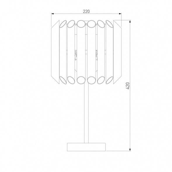 Настольная лампа Bogates Castellie 01106/3