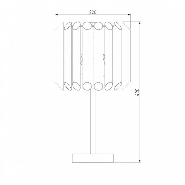 Настольная лампа Bogates Castellie 01106/3