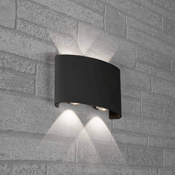 Уличный настенный светодиодный светильник Feron Нью-Йорк 48313