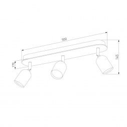Спот TK Lighting 3296 Top Wood
