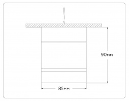 Накладной точечный светильник Ambrella light TECHNO SPOT TA1444