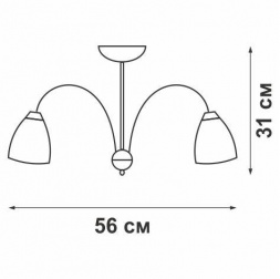 Потолочная люстра Vitaluce V3736-9/5PL