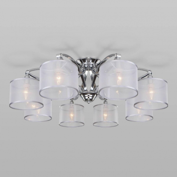 Потолочная люстра Eurosvet Fabiola 60124/8 хром Smart