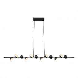 Подвесная светодиодная люстра iLedex Inefable X088136 BK