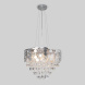 Подвесная люстра Eurosvet Lianna 10123/8 хром/прозрачный хрусталь Strotskis Smart