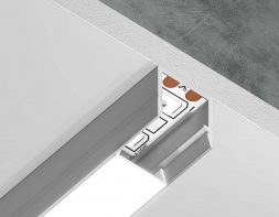 Профиль алюминиевый накладной AMBRELLA LIGHT ILLUMINATION GP1650AL