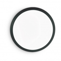 Настенно-потолочный светодиодный светильник Ideal Lux Gemma PL D40 Nero 252629