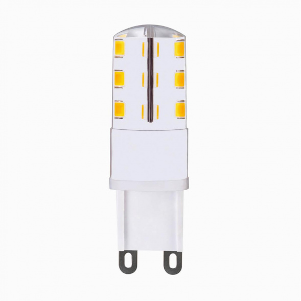 Лампа светодиодная REV JCD G9 1,6W 3000K теплый свет 220V кукуруза 32439 3