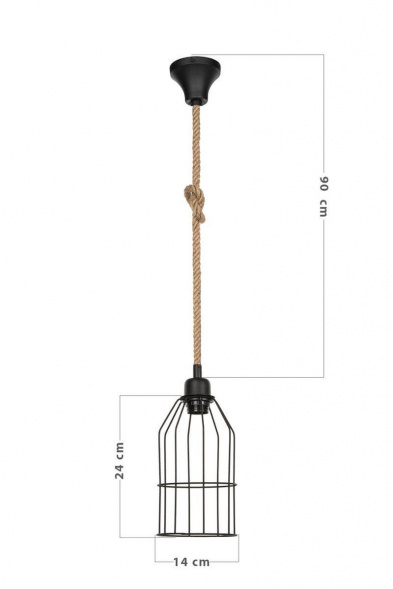 Подвесной светильник Toplight Alfreda TL1601H-01BK